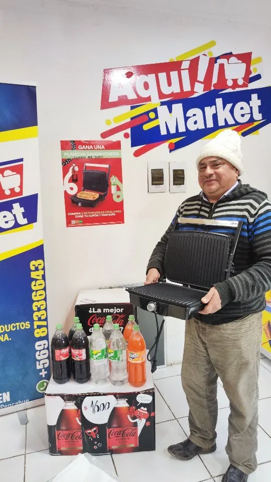 Ganador del concurso de plancha eléctrica